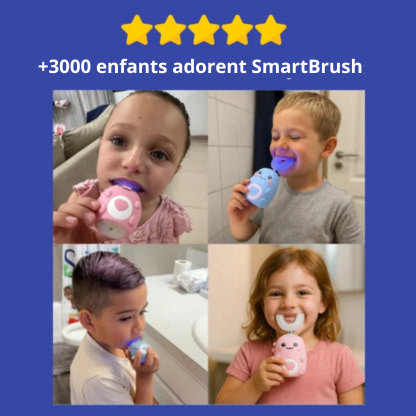 SmartBrush Kids - Brosse à Dent en U pour Enfants