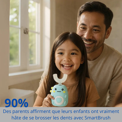 SmartBrush Kids - Brosse à Dent en U pour Enfants
