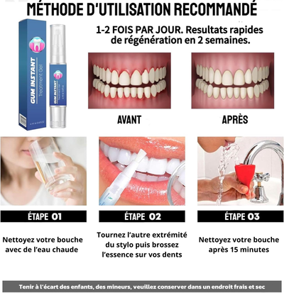 Oraluxe - Le 2-en-1 qui protège vos gencives et illumine votre sourire